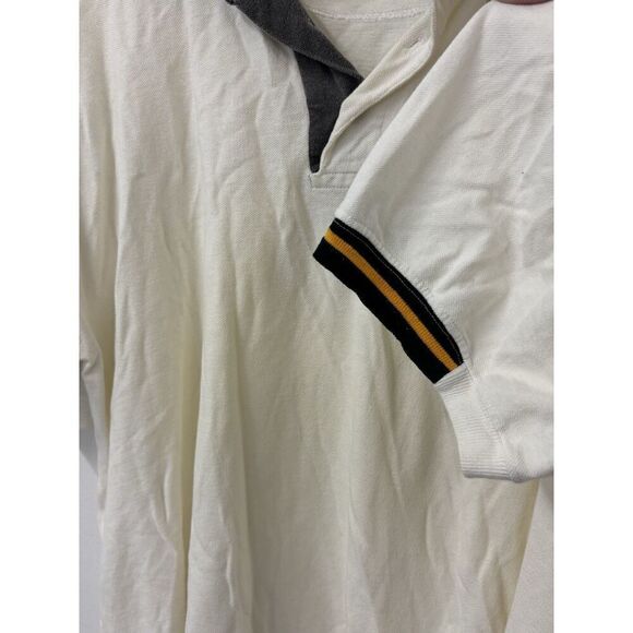 Mens Vintage Pro Edge Polo Shirt XL 90s Pittsburgh Pirates MLB - Picture 4 of 7